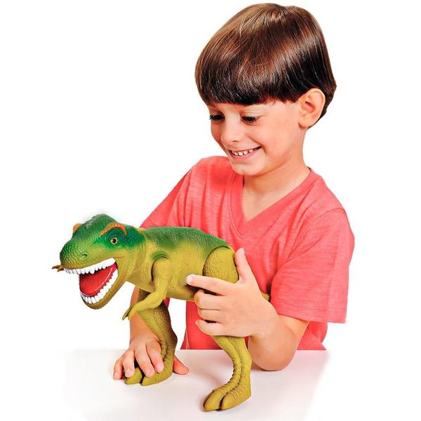 Imagem de Boneco Dinossauro Grande Brinquedo Figura De Ação Crianças - Adijomar