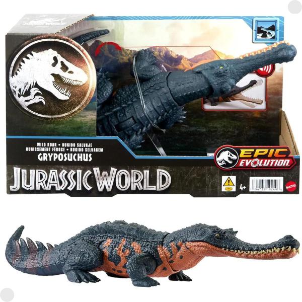 Imagem de Boneco Dinossauro Jurassic World C/ Som Rugido Epic Evolution - Mattel