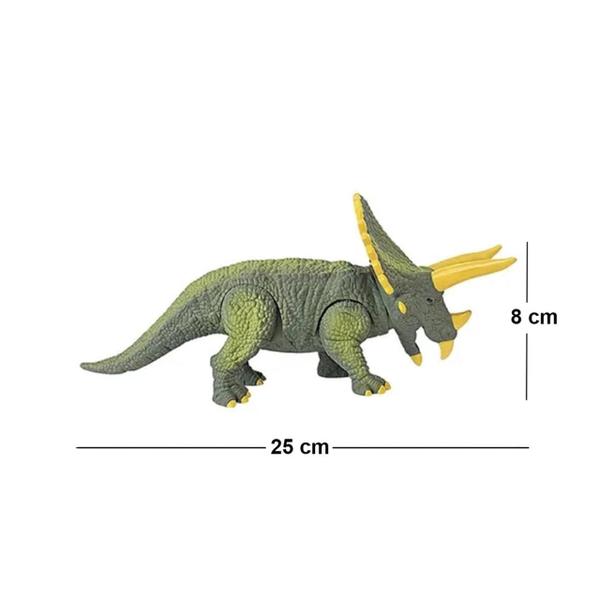 Imagem de Boneco Dinossauro Triceratops C/ Som e Luz -Dm Toys 5934