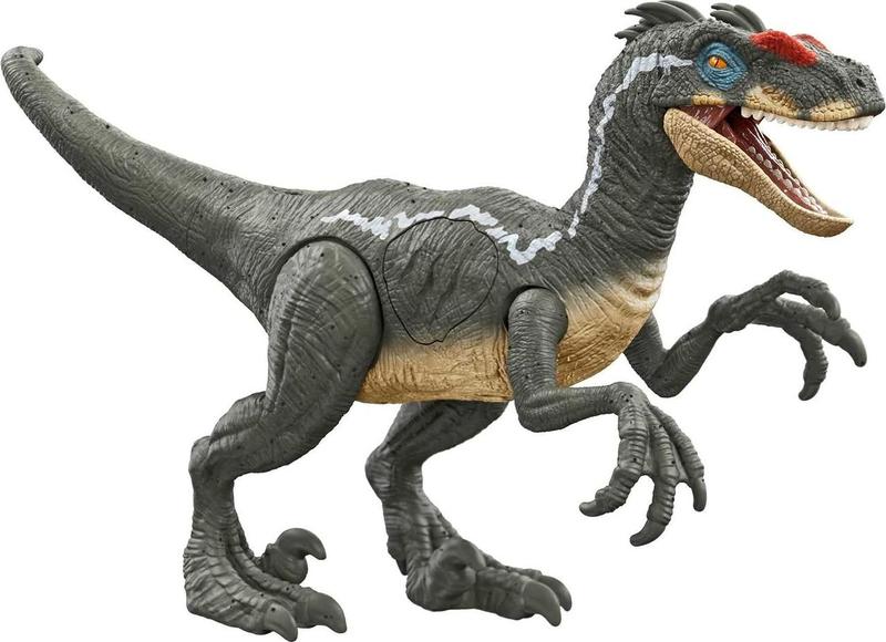 Imagem de Boneco Dinossauro Velociraptor Com Luz e Som Jurassic World - Mattel HNC11