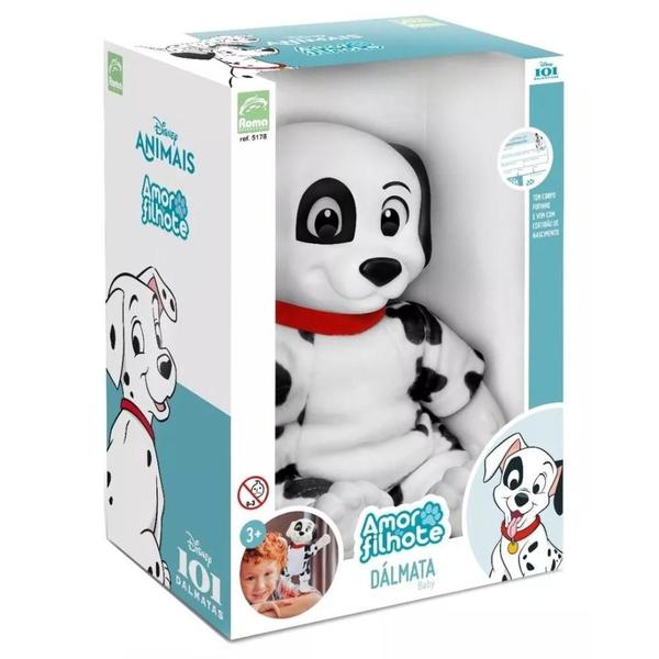 Imagem de Boneco Disney Amor de Filhote Dálmata Roma Brinquedos