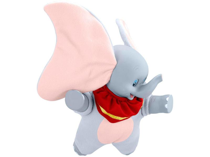 Imagem de Boneco Disney Amor de Filhote Dumbo Baby - 29,5cm com Acessório Roma Brinquedos