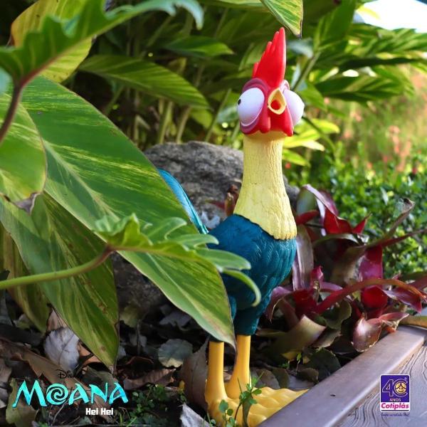 Imagem de Boneco Disney Infantil Moana Galo Hei Hei De Apertar