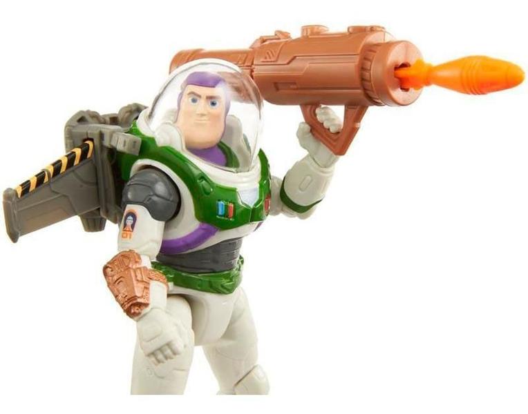 Imagem de Boneco Disney Pixar Buzz Lightyear Equipado Missões Mattel