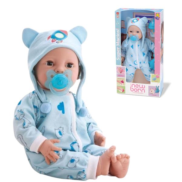 Imagem de Boneco Diver New Born Brincando de Pijama - Diver Toys