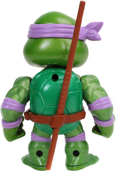 Imagem de Boneco Donatello de Liga de Metal Tartarugas Ninja, 10cm, Diversão para Crianças e Adultos, Roxo