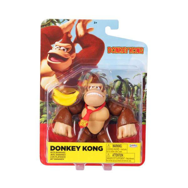Imagem de Boneco Donkey Kong de 12cm com Bananas - Nintendo