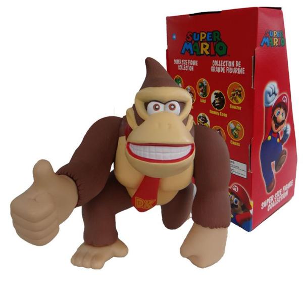 Imagem de Boneco Donkey Kong Grande Super Mario Bros Size Collection