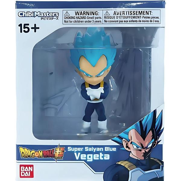 Imagem de Boneco Dragon Ball Bandai Chibi Master Wave 1 Vegeta F0105-4B - Fun