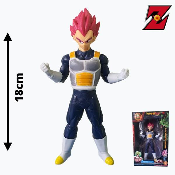 Imagem de Boneco Dragon Ball - Vegeta - Action Figure 18cm