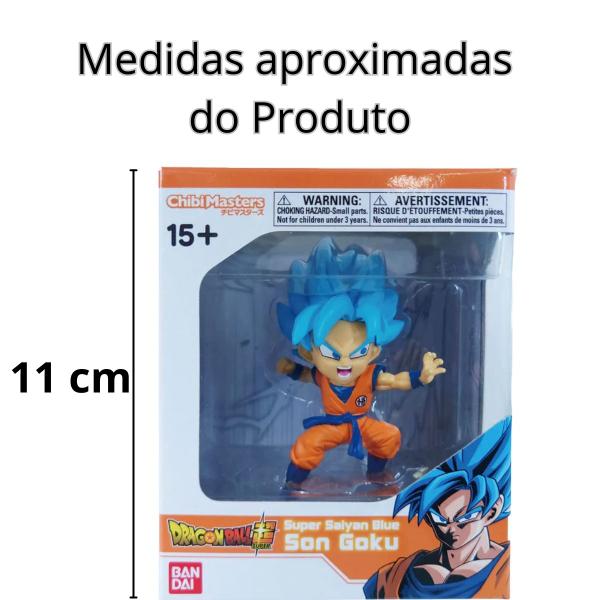 Imagem de Boneco Dragonball Chibi Masters Bandai Goku  - F0105-4 Fun