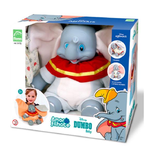 Imagem de Boneco Dumbo Baby Disney em Vinil Amor De Filhote 5172