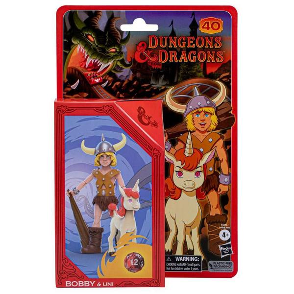 Imagem de Boneco Dungeons & Dragons Cartoon Bobby & Uni Hasbro - F4877