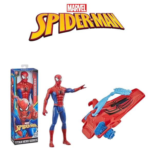 Imagem de Boneco e Lançador Homem Aranha Marvel Hasbro