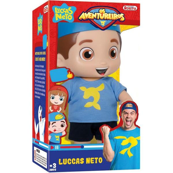 Boneco e Personagem Luccas Neto Articulado 27CM - Baby BRINK Imagem de Boneco e Personagem Luccas Neto Articulado 27CM