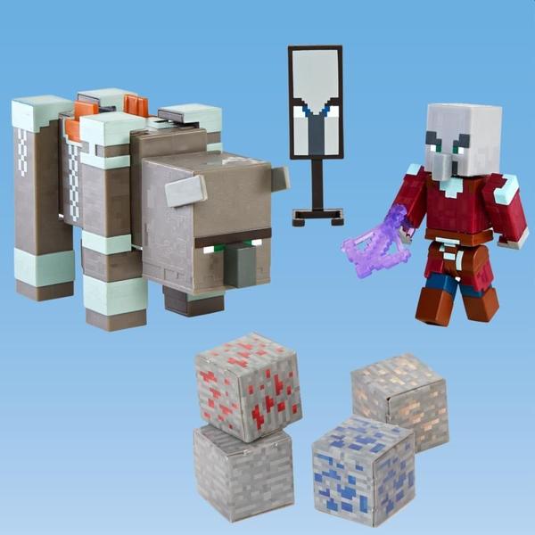 Imagem de Boneco e Personagem Minecraft 2-PACK FIG. 8CM (nao e Possivel Escolher Enviado de Forma Sortida)