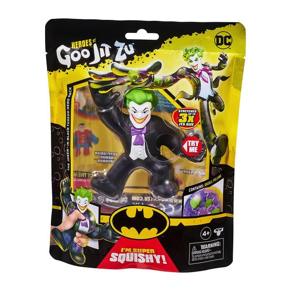 Imagem de Boneco Elástico de 11cm Coringa Terno Preto - Goo Jit Zu DC