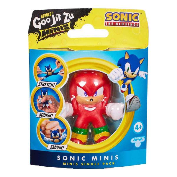 Imagem de Boneco Elástico Heroes of Goo Jit Zu Minis Single Pack Sonic The Hedgehog - 6 cm - Moose