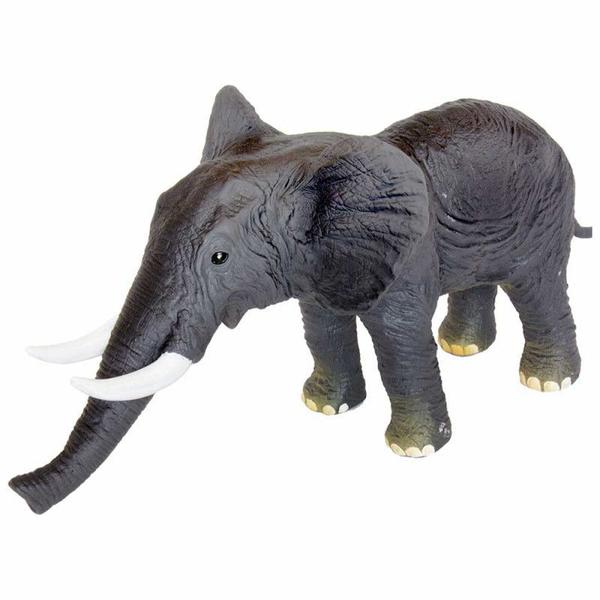 Imagem de Boneco Elefante Vinil Macio Zoológico Infantil 235 - Db Play