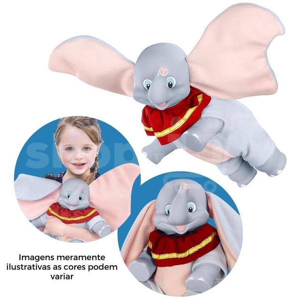 Imagem de Boneco Elefantinho Dumbo Disney Acessórios Amor de Filhote