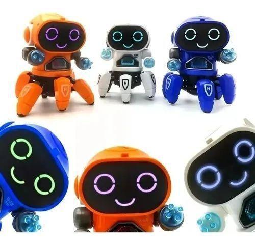 Imagem de Boneco Eletrônico Robô Genext Com Luz E Som Brinquedo Pilha