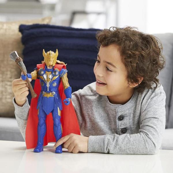 Imagem de Boneco Eletrônico Thor Thunder - Hasbro F3360