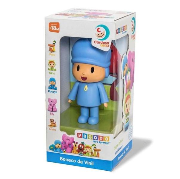 Boneco em Vinil Pocoyo - Cardoso - POCOYO - BRINQUEDOS CARDOSO Imagem de Boneco em Vinil Pocoyo - Cardoso - POCOYO
