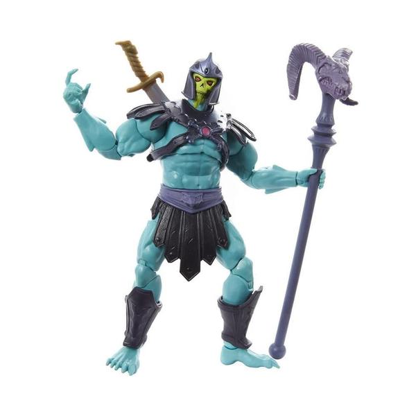 Imagem de Boneco Esqueleto Bárbaro Barbarian Skeletor Masters Of The