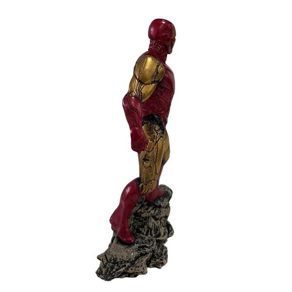 Imagem de Boneco Estatueta Homem De Ferro Resina 22Cm