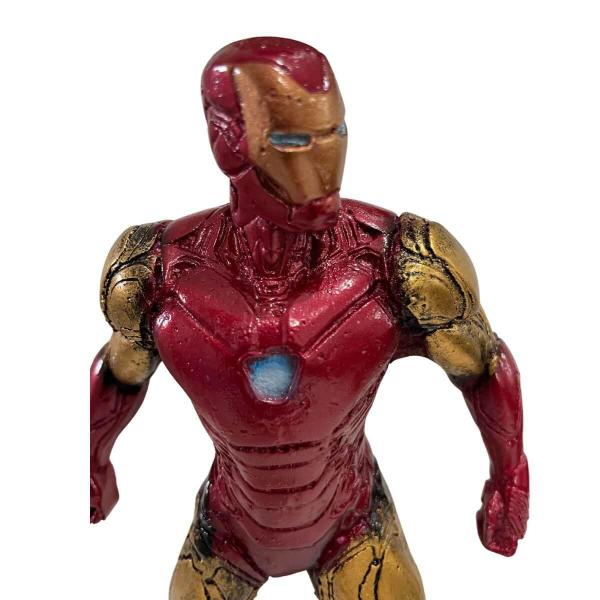 Imagem de Boneco Estatueta Homem De Ferro Resina 22Cm