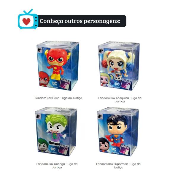 Imagem de Boneco Fandom Box Mulher Maravilha Coleção Liga Da Justiça