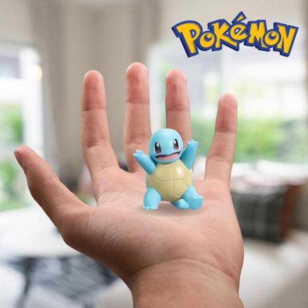 Imagem de Boneco Figura 5cm Squirtle Com Poke Ball Pokémon 003427 Sunny 