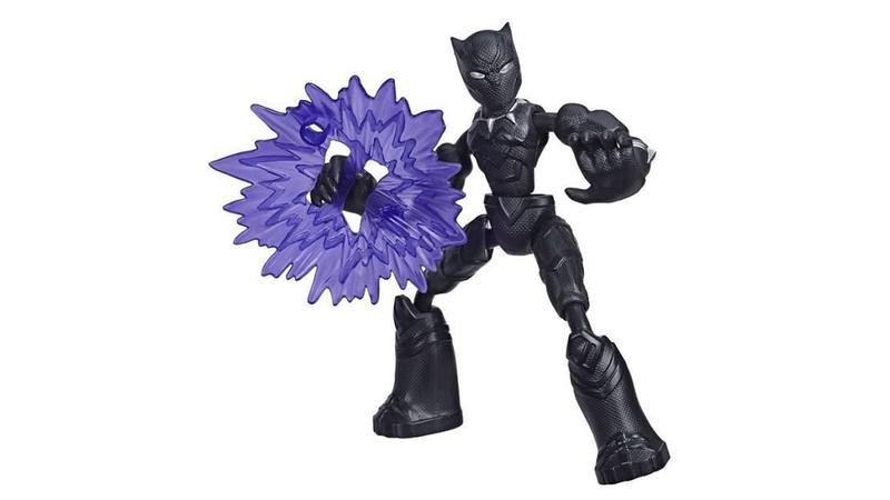 Imagem de Boneco Figura Avenger Pantera Negra Bend & Flex E7868 Hasbro