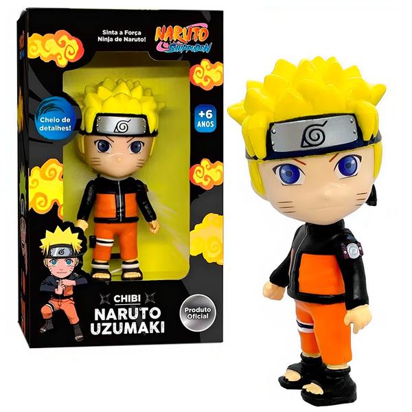 Imagem de Boneco Figura Chibi Naruto Uzumaki Shippuden 1186 Elka