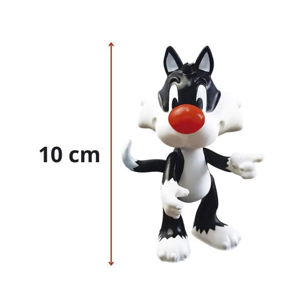 Imagem de Boneco Figura Colecionável Expositor Frajola Looney Tunes