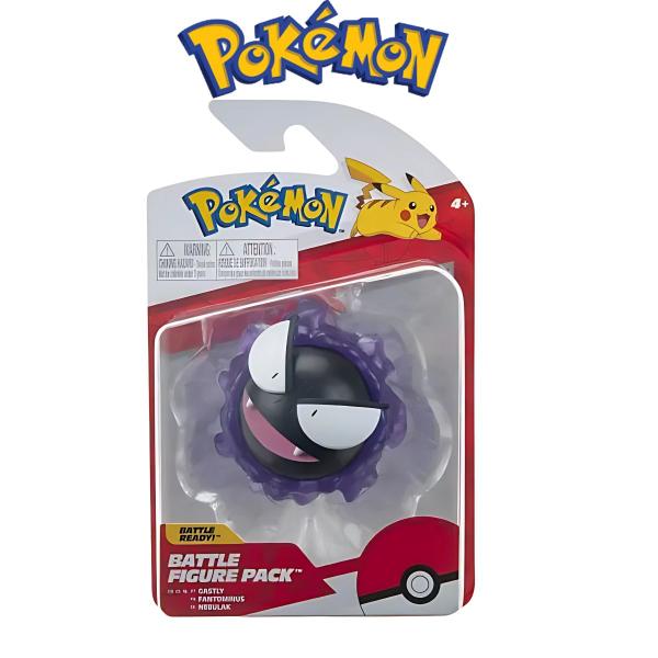 Imagem de Boneco Figura de Batalha Gastly Pokémon 003421 - Sunny