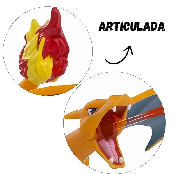 Imagem de Boneco Figura De Batalha Pokémon 11cm Charizard - Sunny