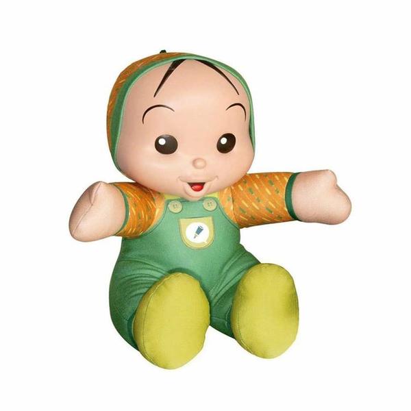 Imagem de Boneco Fofinho - 22 cm - Turma da Mônica Baby - Cebolinha - BabyBrink