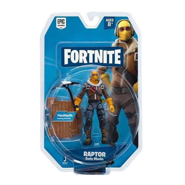 Imagem de Boneco Fortnite Raptor Solo Mode Com Acessórios