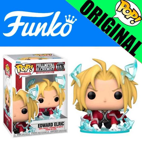 Imagem de Boneco Fullmetal Alchemist Brotherhood Edward Elric Pop Funko 1176 Original - 889698577373