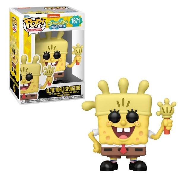 Imagem de Boneco Funko Pop! Bob Esponja 25 anos Bob Mundo da Luva