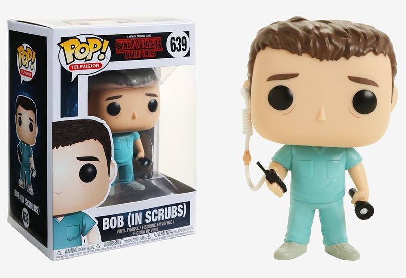 Imagem de Boneco Funko Pop Bob In Scrubs 639 Stranger Things