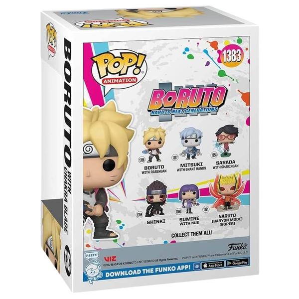 Imagem de Boneco Funko Pop Boruto with Chakra Blade 1383 Boruto Naruto Next Generations