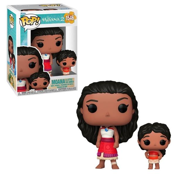 Imagem de Boneco Funko Pop! & Buddy Disney Moana 2 - Moana e Simea