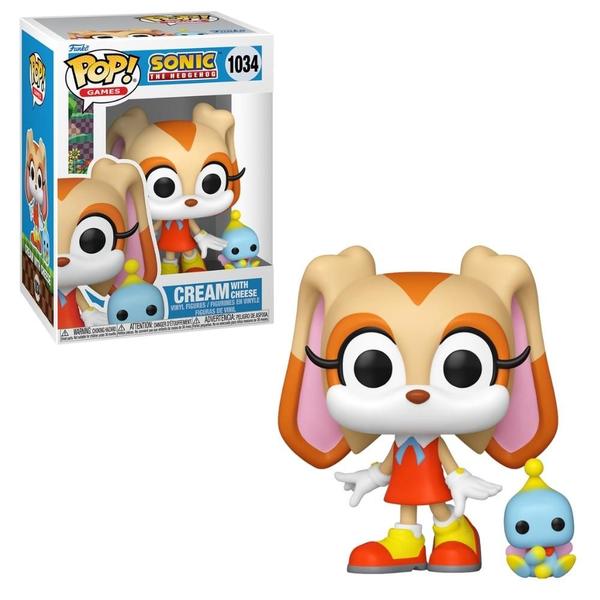 Imagem de Boneco Funko Pop! & Buddy Sonic the Hedgehog Cream e Cheese