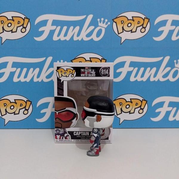 Imagem de Boneco Funko Pop Capitão America Falcão Marvel 814