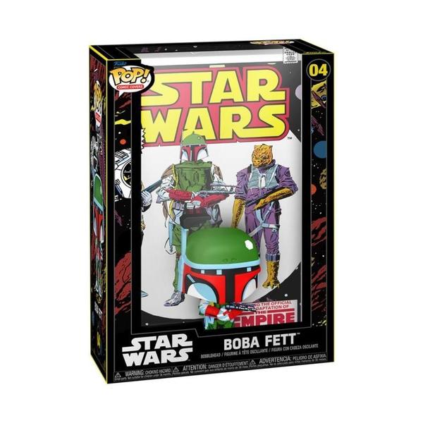 Imagem de Boneco Funko Pop Comic Cover Star Wars Boba Fett