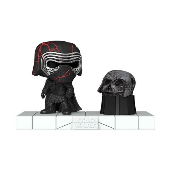 Imagem de Boneco Funko Pop! Deluxe StarWars Kylo e Máscara Darth Vader