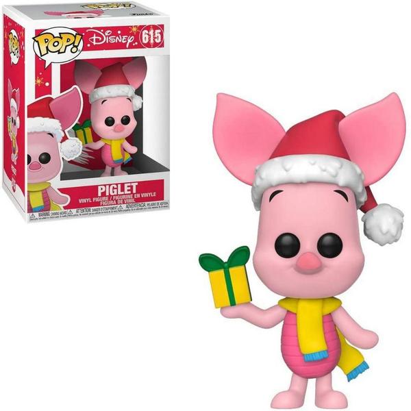 Imagem de Boneco Funko Pop Disney 615 Holiday Piglet Leitão