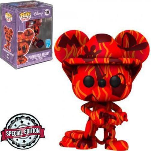 Imagem de Boneco Funko Pop Disney Artist Mickey Firefighter 19